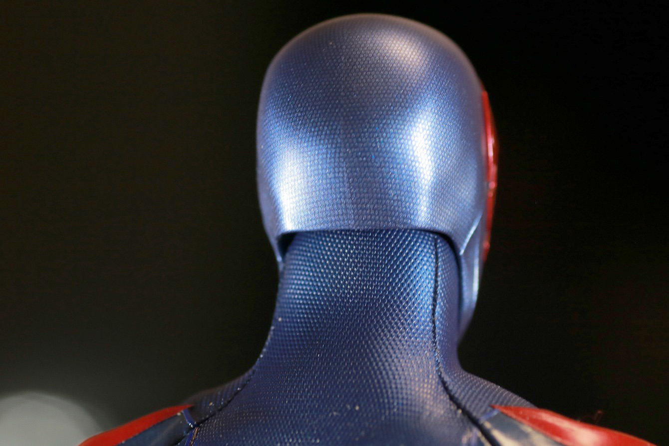 ホットトイズ　ビデオゲームマスターピース　スパイダーマン2099　レビュー　本体　頭部