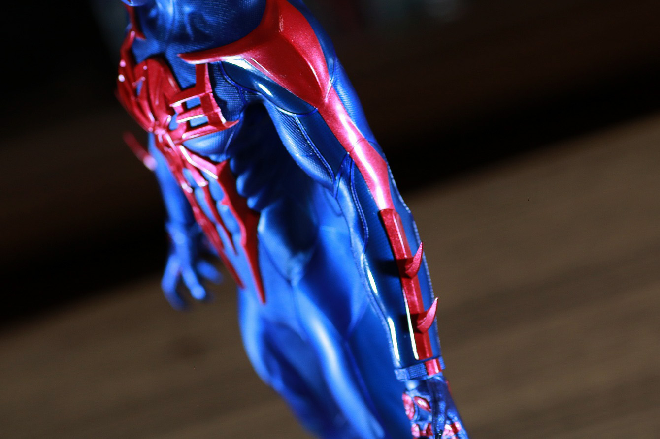 ホットトイズ　ビデオゲームマスターピース　スパイダーマン2099　レビュー　本体