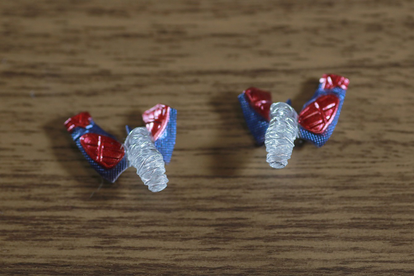 ホットトイズ　ビデオゲームマスターピース　スパイダーマン2099　レビュー　付属品　手首　スパイダーウェブパーツ