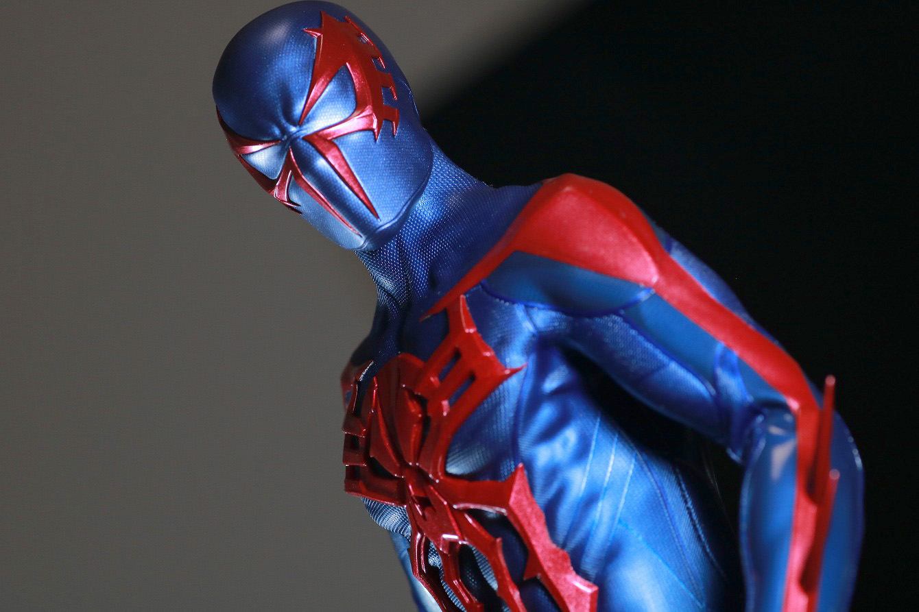 ホットトイズ　ビデオゲームマスターピース　スパイダーマン2099　レビュー　アクション