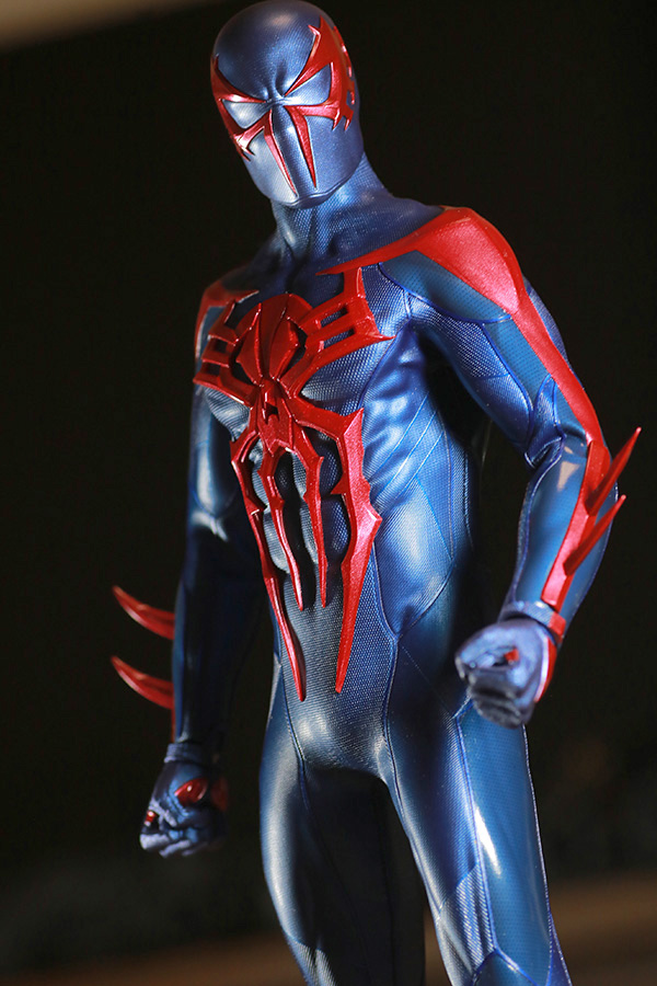 ホットトイズ　ビデオゲームマスターピース　スパイダーマン2099　レビュー　アクション
