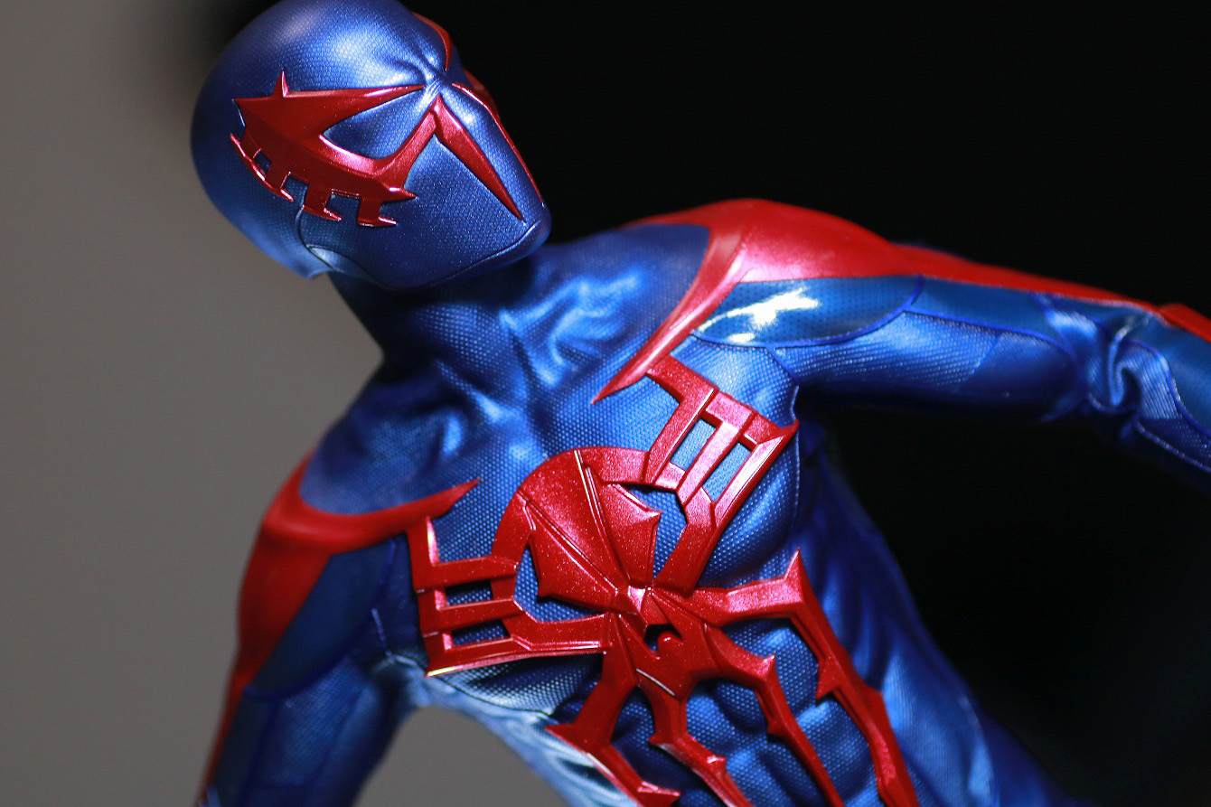 ホットトイズ　ビデオゲームマスターピース　スパイダーマン2099　レビュー　アクション