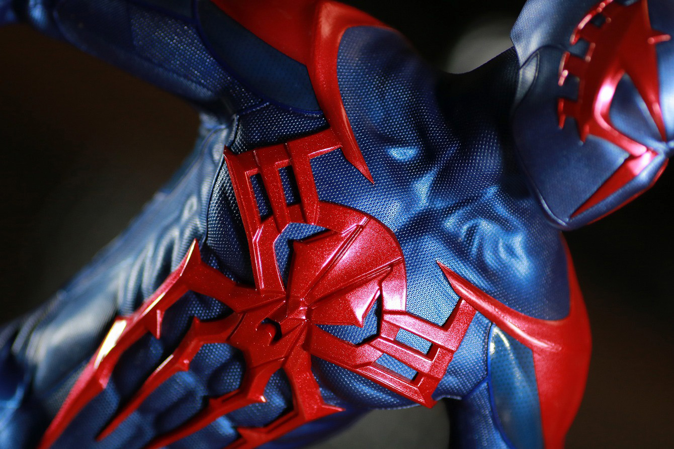 ホットトイズ　ビデオゲームマスターピース　スパイダーマン2099　レビュー　アクション