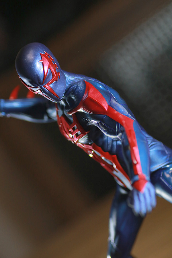 ホットトイズ　ビデオゲームマスターピース　スパイダーマン2099　レビュー　アクション