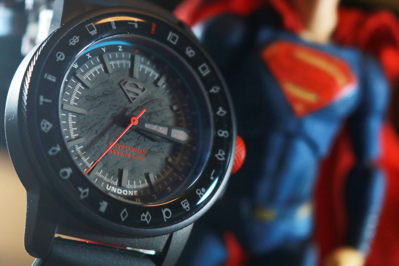 UNDONE SUPERMAN:THE KRYPTONIAN DECRYPTOR　腕時計　レビュー　スーパーマン　コラボ