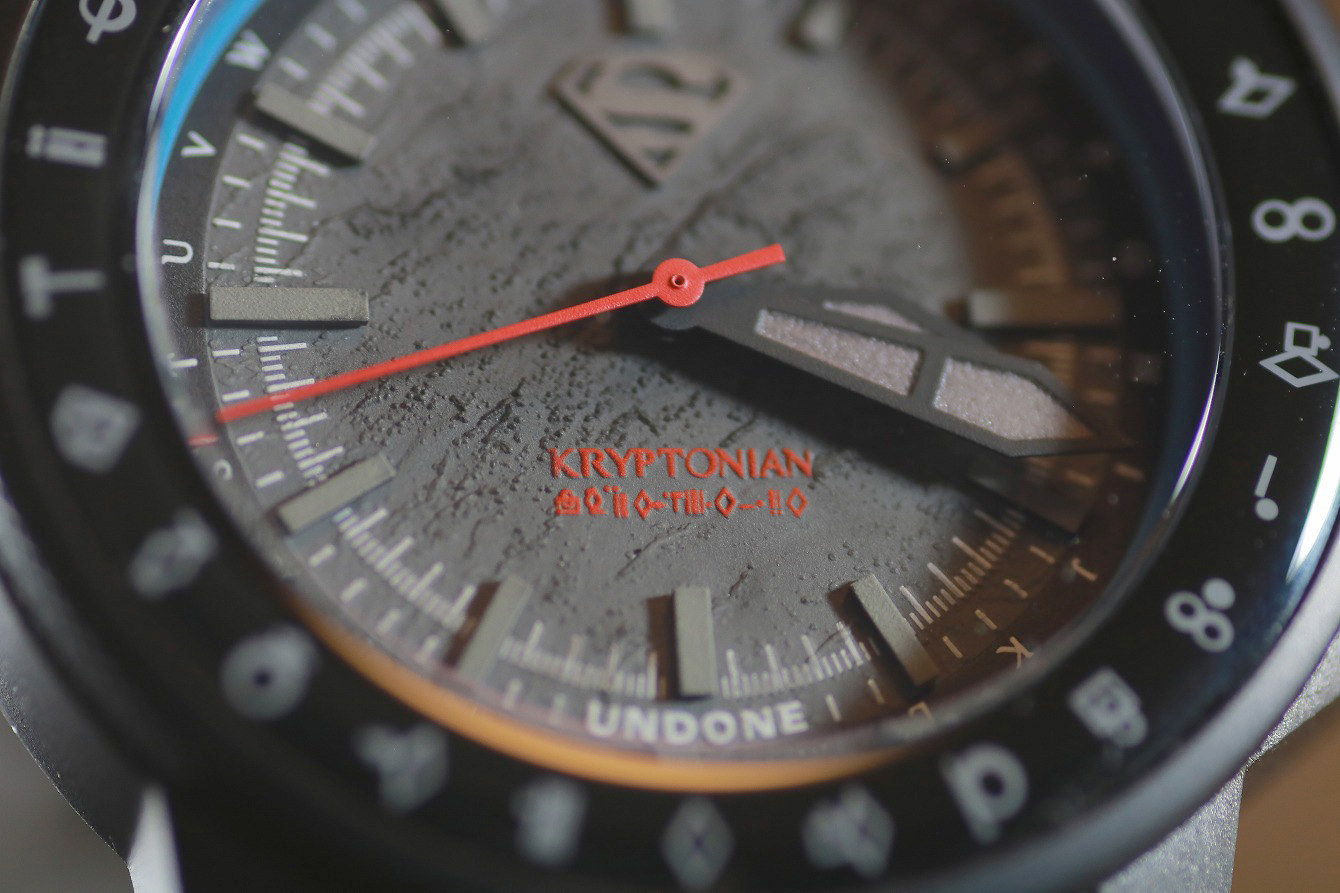 UNDONE SUPERMAN:THE KRYPTONIAN DECRYPTOR　腕時計　レビュー　スーパーマン　コラボ