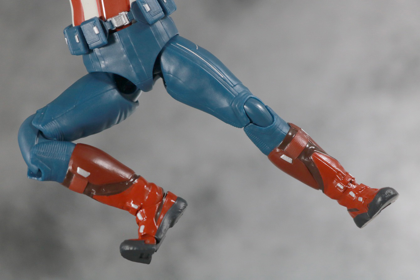 S.H.フィギュアーツ　キャプテンアメリカ　CAP VS CAP　レビュー　可動範囲