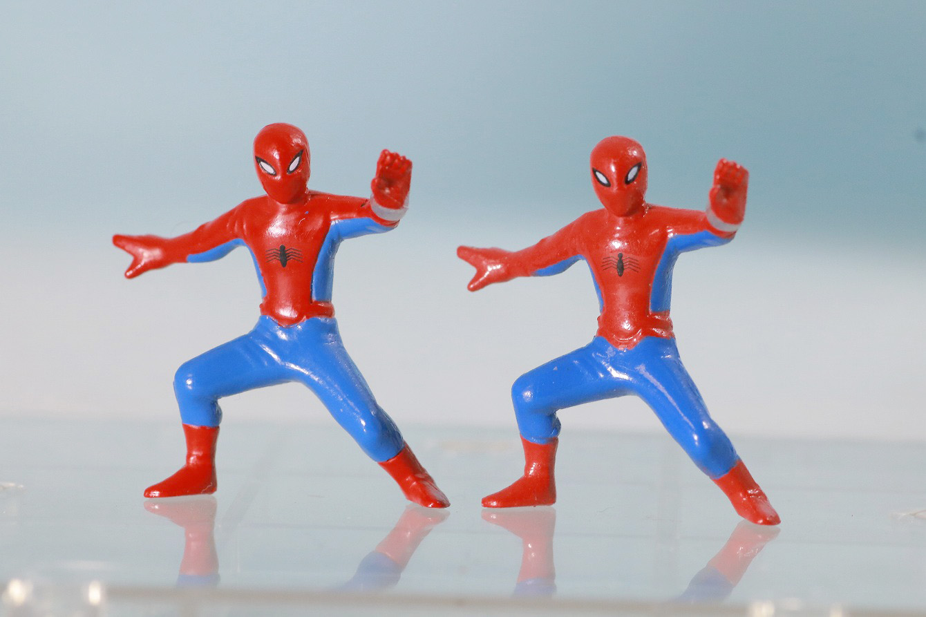 超合金魂レオパルドン＆マーベラー召喚セット　レビュー　スパイダーマン　ミニフィギュア