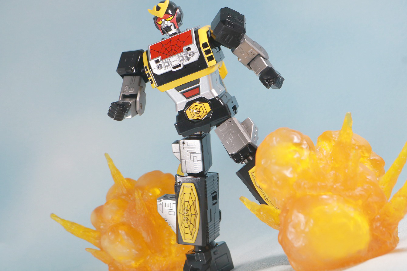 超合金魂レオパルドン＆マーベラー召喚セット　レビュー　アクション