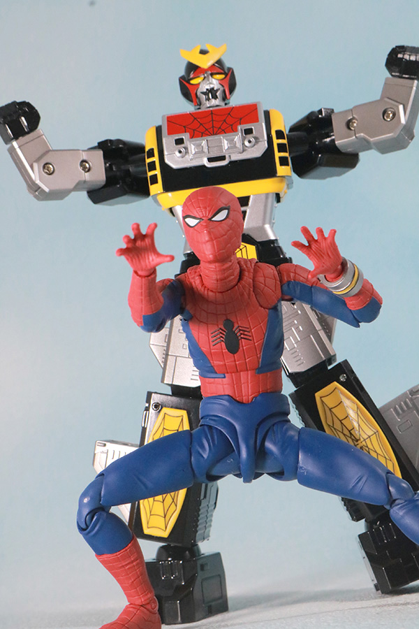 超合金魂レオパルドン＆マーベラー召喚セット　レビュー　アクション　S.H.フィギュアーツ　スパイダーマン　東映版