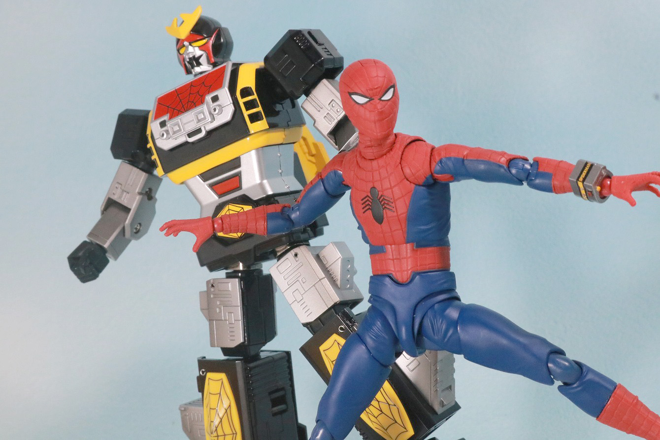 超合金魂レオパルドン＆マーベラー召喚セット　レビュー　アクション　S.H.フィギュアーツ　スパイダーマン　東映版