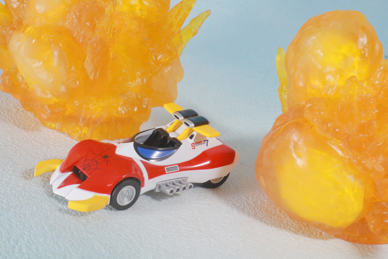 超合金魂レオパルドン＆マーベラー召喚セット　レビュー　アクション　スパイダーマシンGP-7