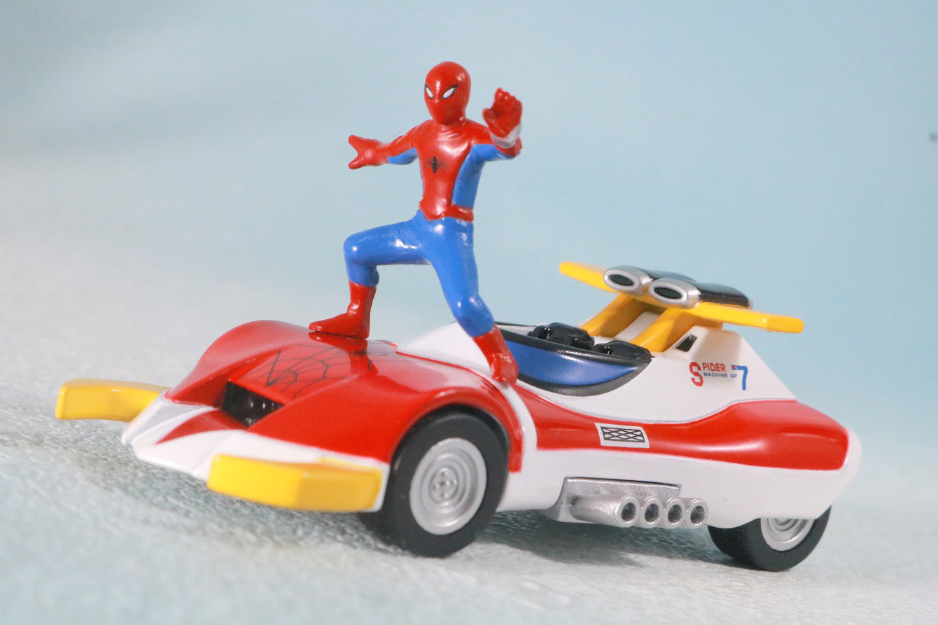 超合金魂レオパルドン＆マーベラー召喚セット　レビュー　アクション　スパイダーマシンGP-7