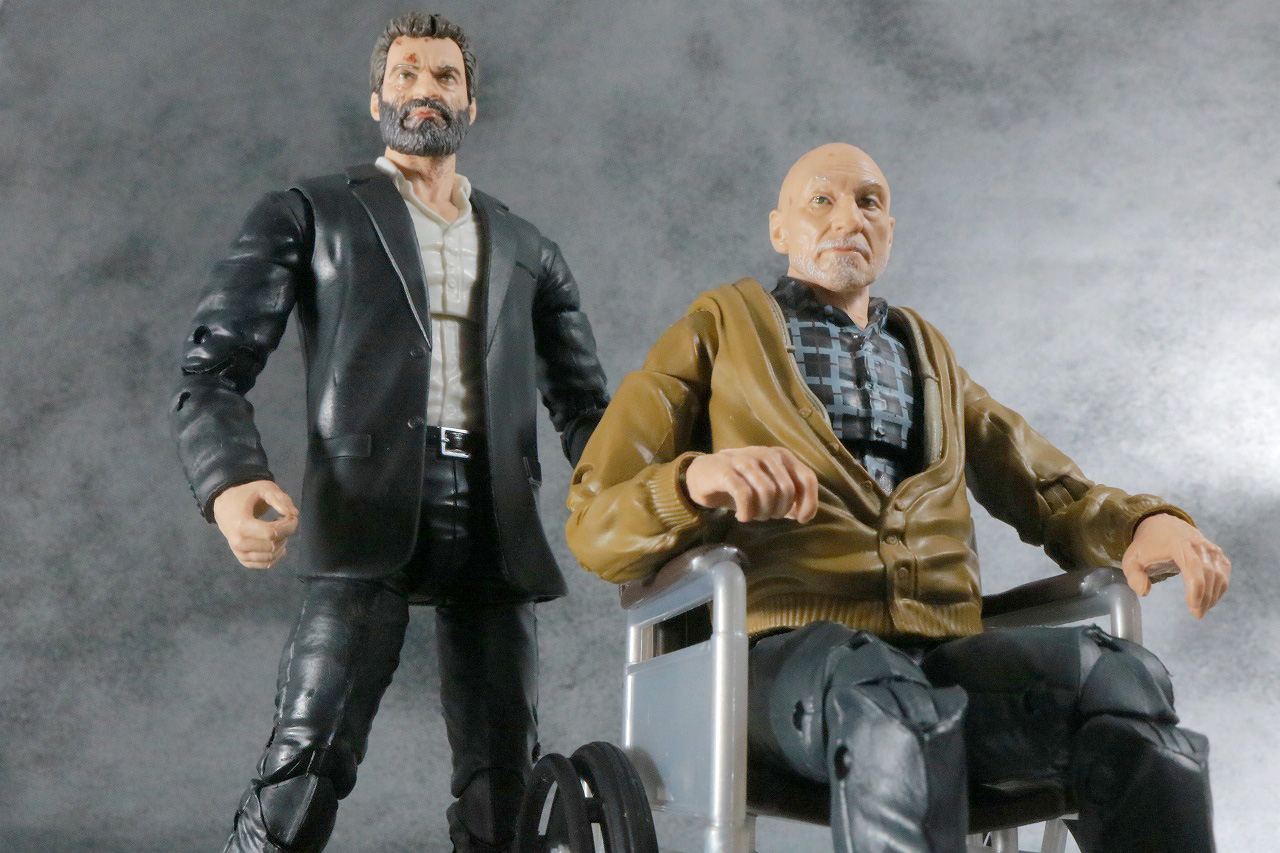 マーベルレジェンド　ローガン＆チャールズ・エグゼビア　レビュー　アクション