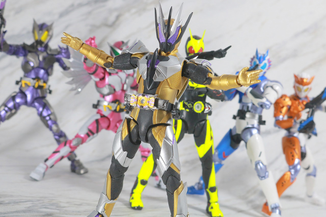 S.H.フィギュアーツ　仮面ライダーサウザー　レビュー　アクション　ゼロワン　バルカン　バルキリー　迅　滅