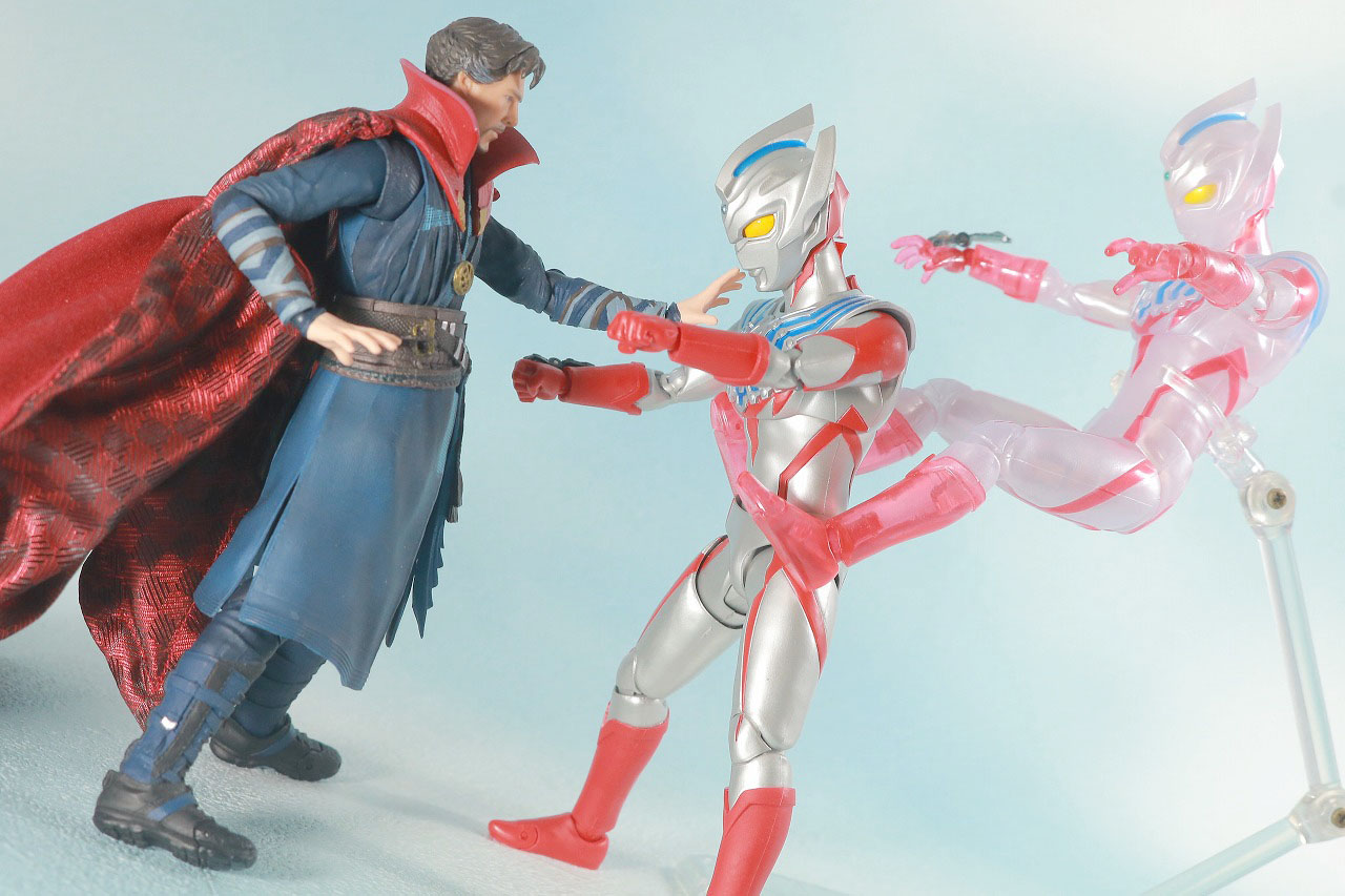 S.H.フィギュアーツ　ウルトラマンタイガ Special Clear Color Ver.　レビュー　アクション