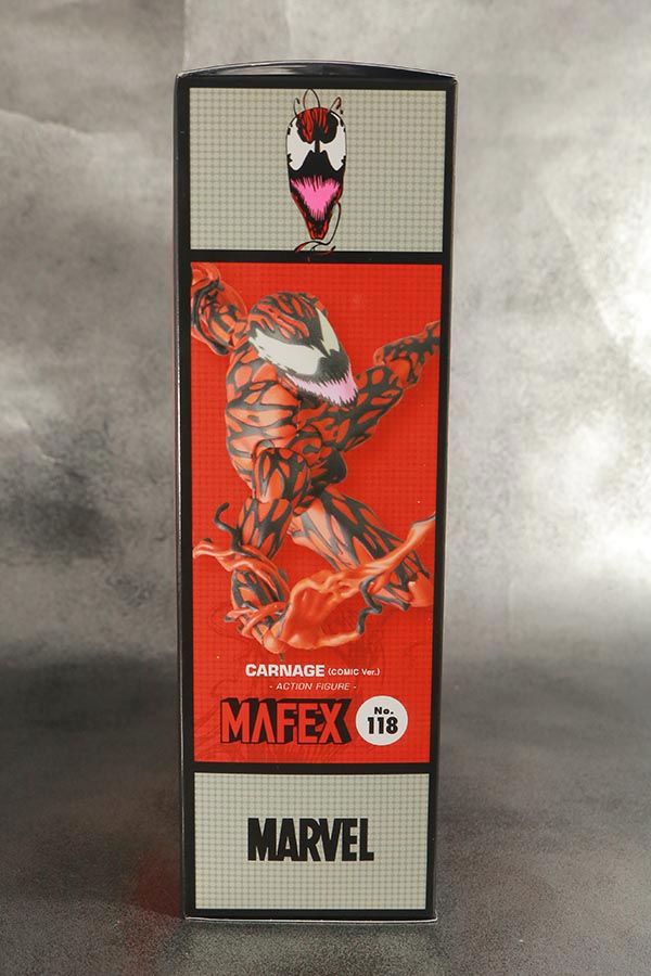 MAFEX　カーネイジ　COMIC Ver.　レビュー　パッケージ