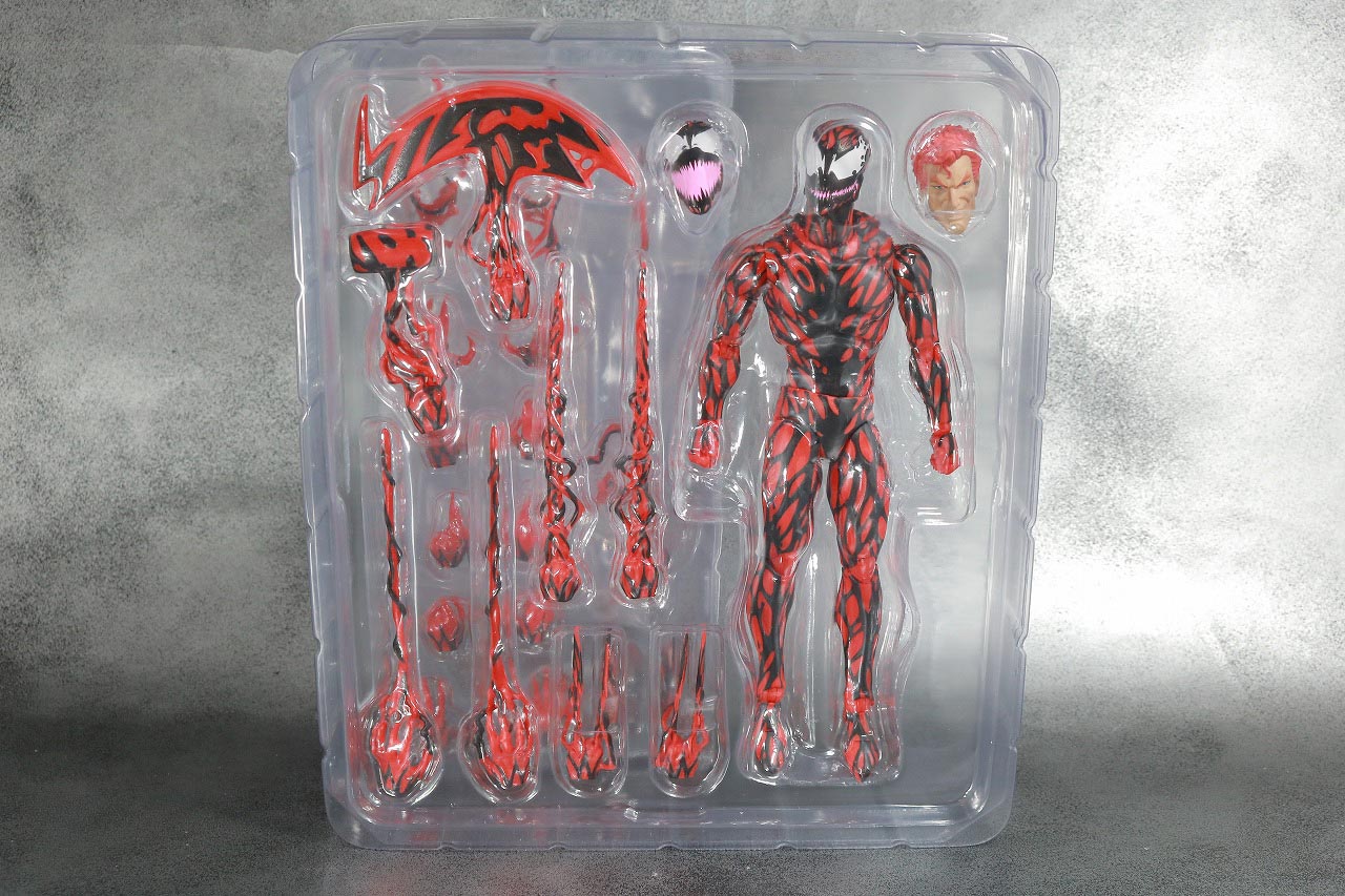 MAFEX　カーネイジ　COMIC Ver.　レビュー　パッケージ