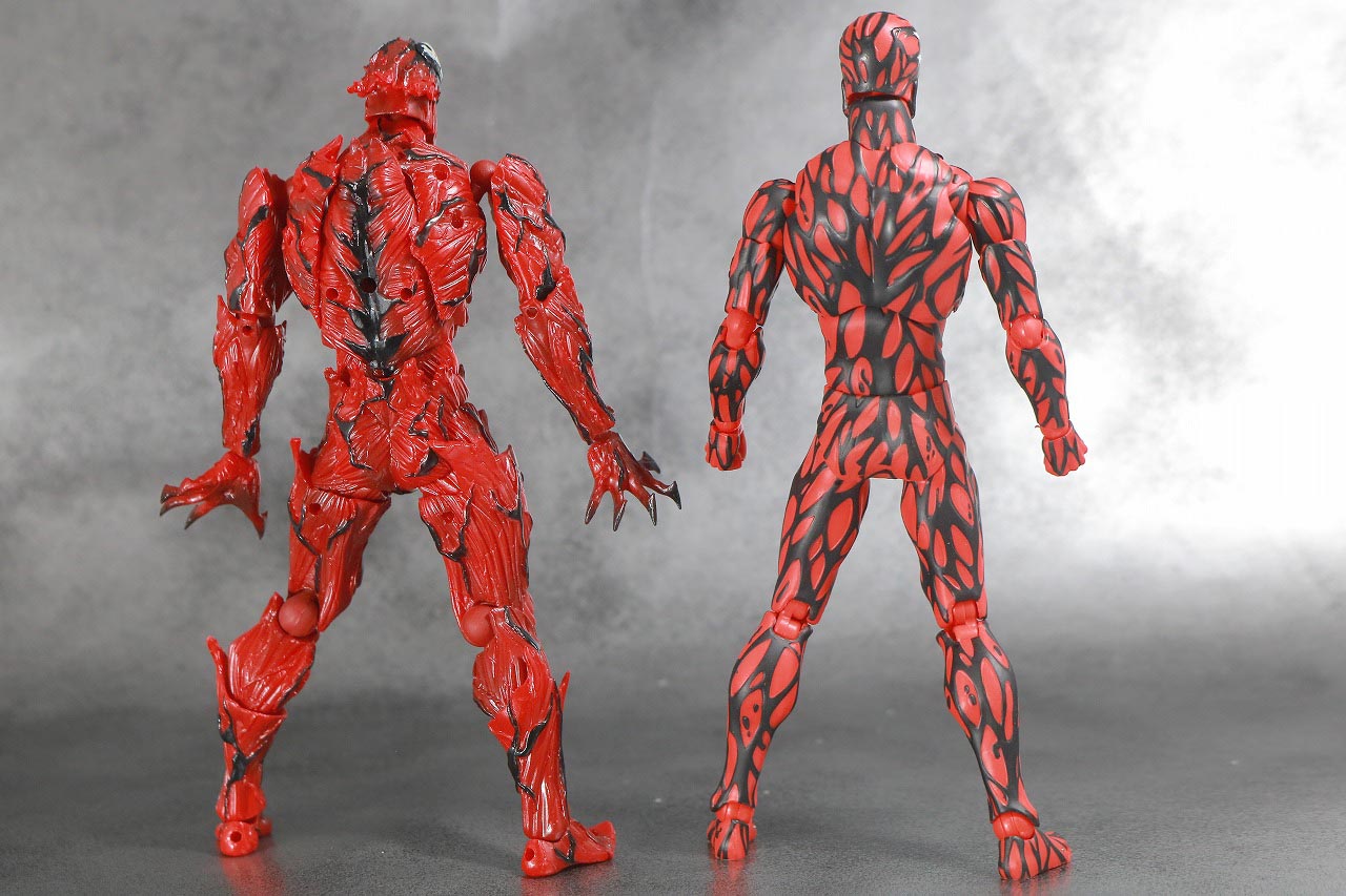 MAFEX　カーネイジ　COMIC Ver.　レビュー　本体　アメイジングヤマグチ　比較