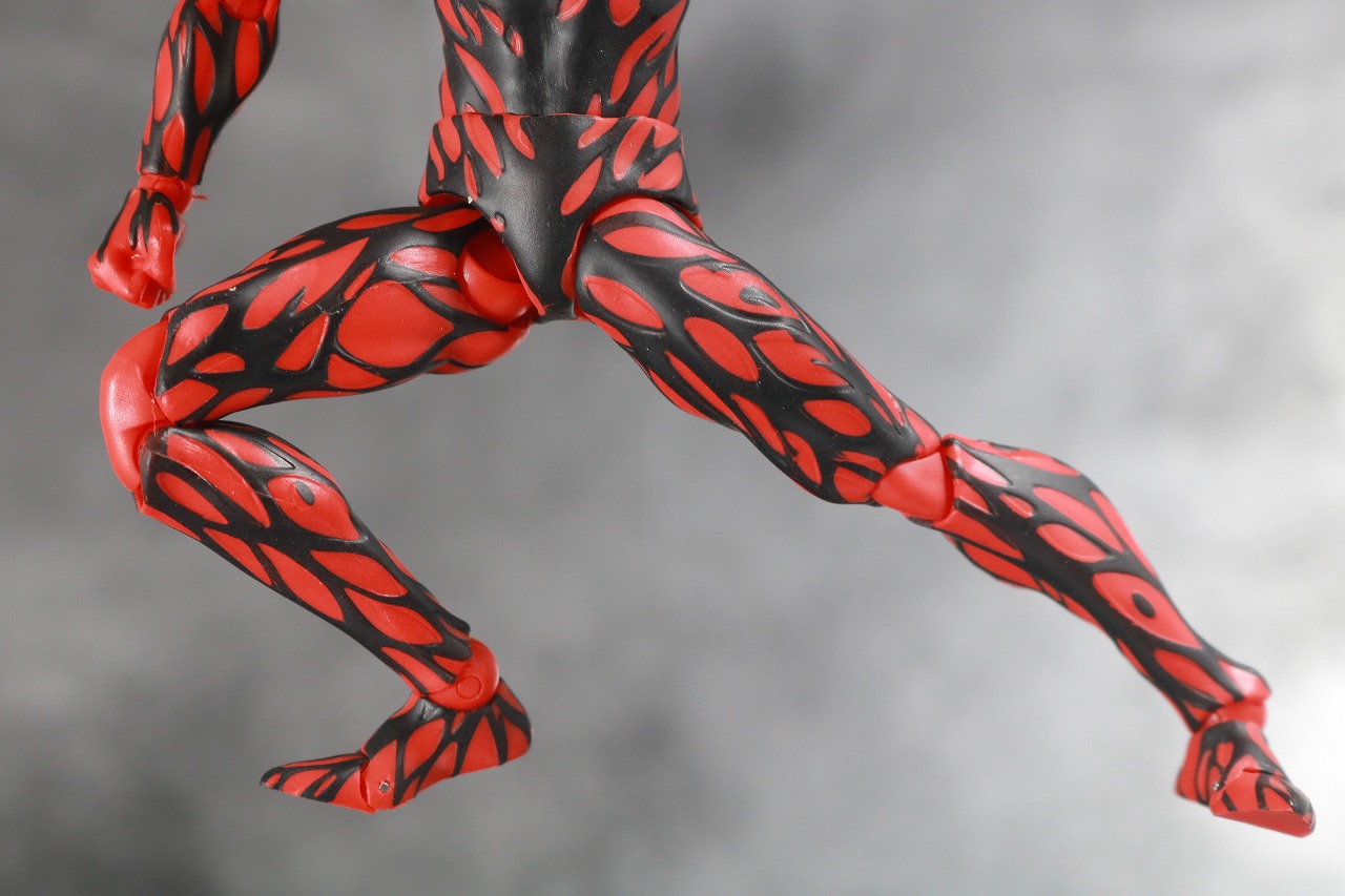 MAFEX　カーネイジ　COMIC Ver.　レビュー　可動範囲