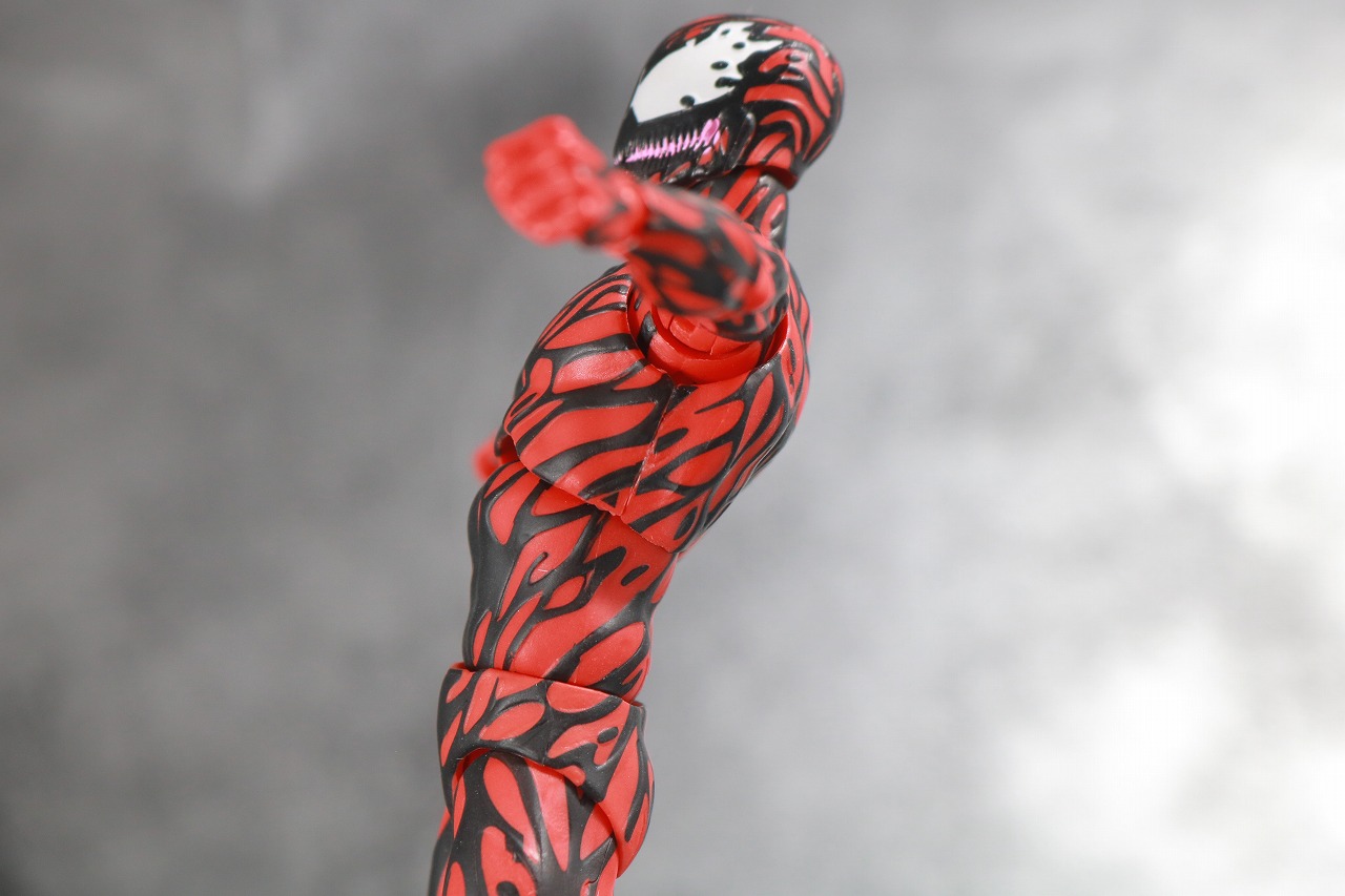 MAFEX　カーネイジ　COMIC Ver.　レビュー　可動範囲