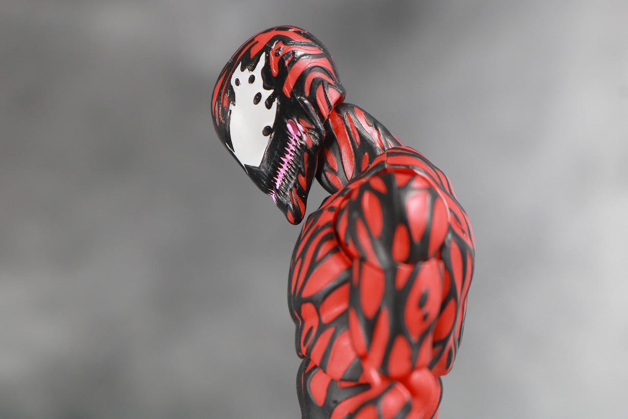 MAFEX　カーネイジ　COMIC Ver.　レビュー　可動範囲