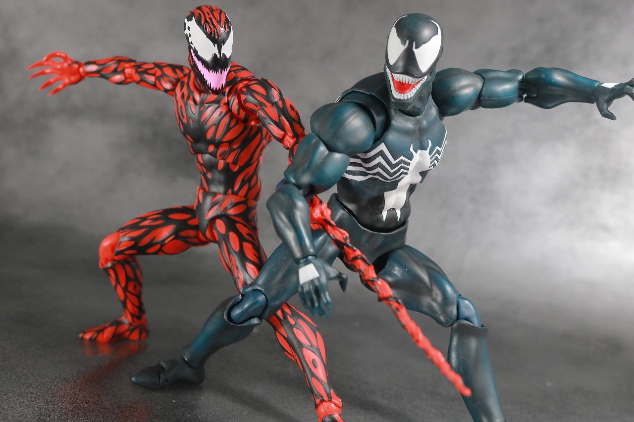 MAFEX　カーネイジ　COMIC Ver.　レビュー　アクション　ヴェノム