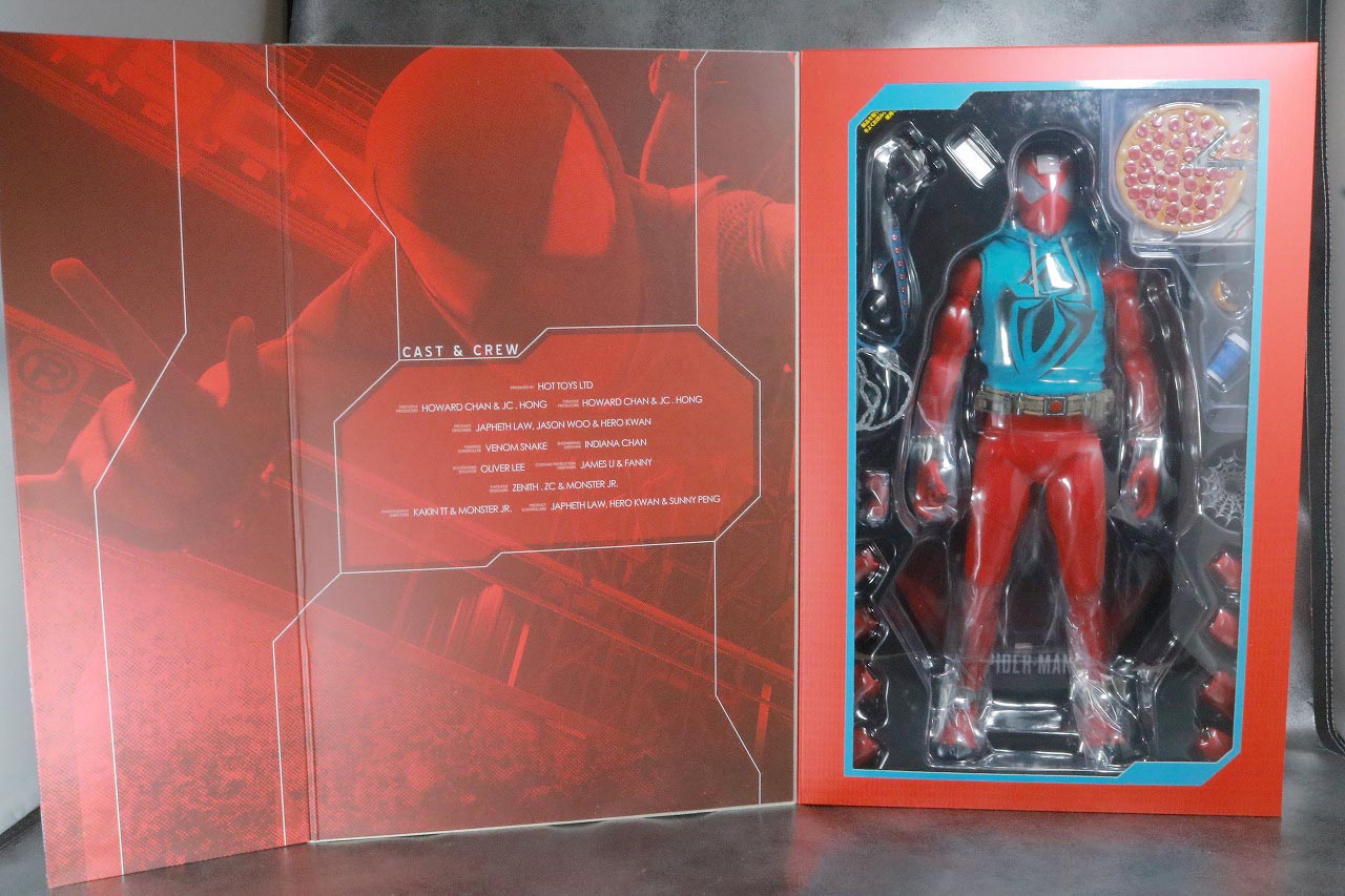 ホットトイズ　スカーレット・スパイダー　ビデオゲーム・マスターピース　レビュー　パッケージ