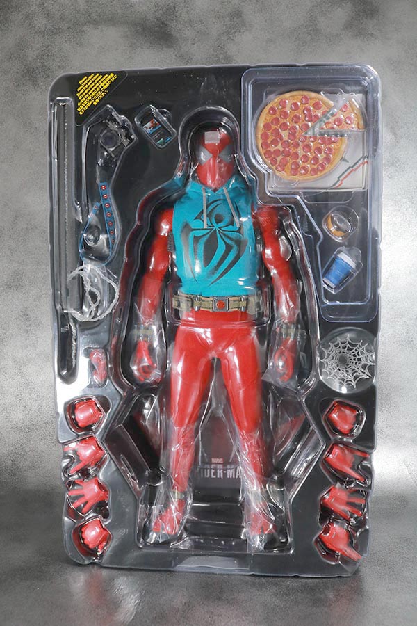 ホットトイズ　スカーレット・スパイダー　ビデオゲーム・マスターピース　レビュー　パッケージ