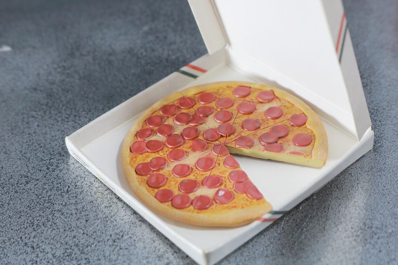 ホットトイズ　スカーレット・スパイダー　ビデオゲーム・マスターピース　レビュー　付属品　ピザ　箱