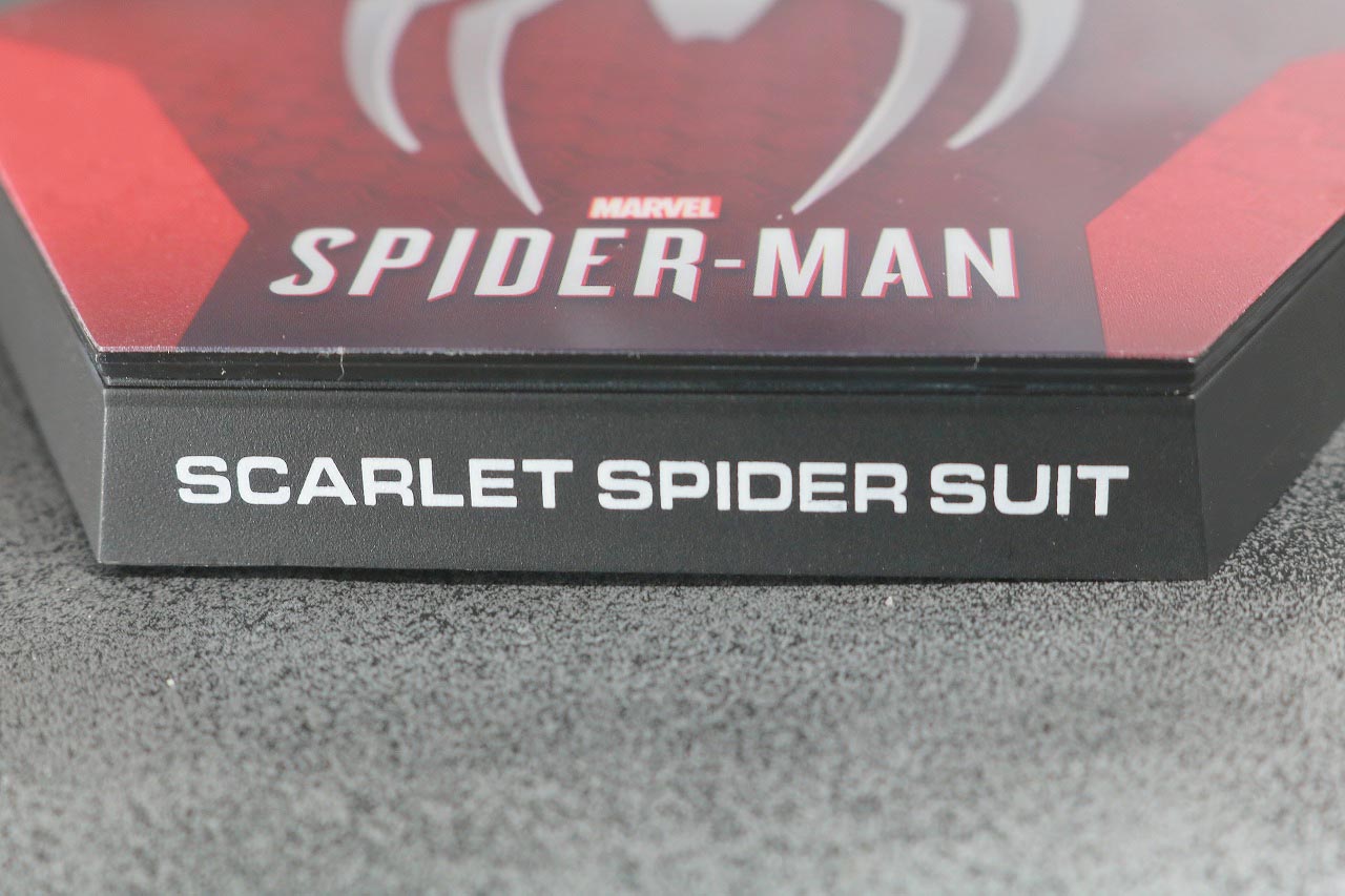 ホットトイズ　スカーレット・スパイダー　ビデオゲーム・マスターピース　レビュー　付属品　台座