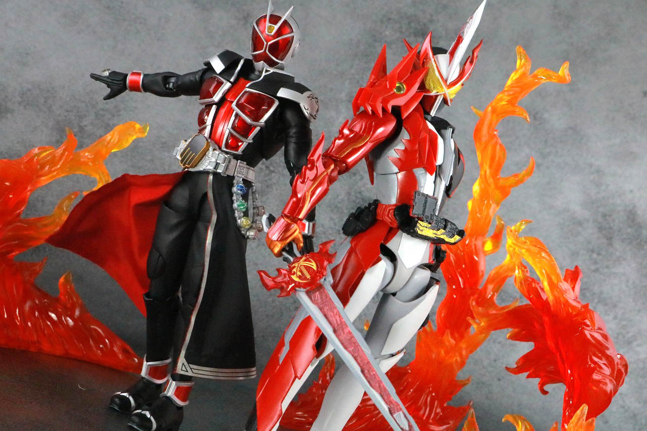 S.H.フィギュアーツ　仮面ライダーセイバー　ブレイブドラゴン　レビュー　アクション　仮面ライダーウィザード