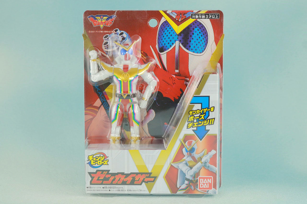 チェンジヒーローズ　ゼンカイザー　レビュー　パッケージ