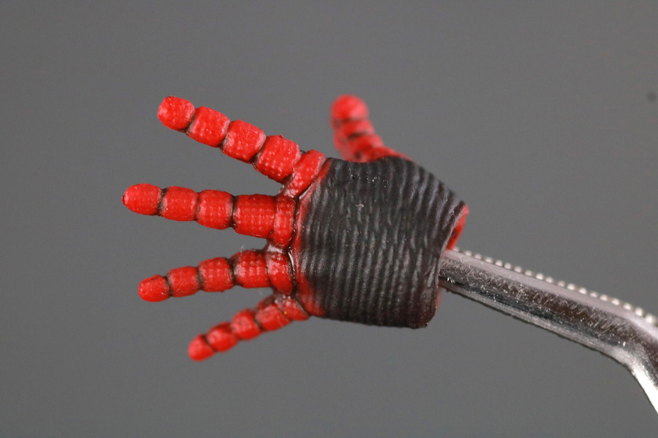 MAFEX　マフェックス　スパイダーマン　アップグレードスーツ　レビュー　付属品　手首