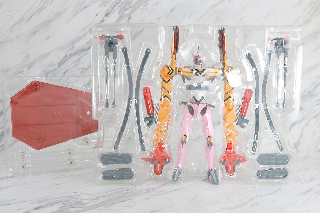 ROBOT魂　エヴァンゲリオン　8号機β　臨時戦闘形態　レビュー　パッケージ