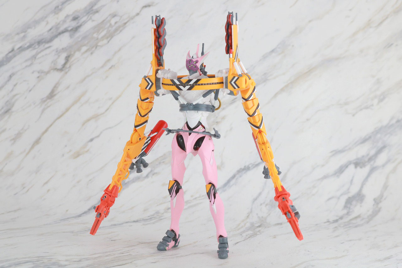 ROBOT魂　エヴァンゲリオン　8号機β　臨時戦闘形態　レビュー　本体