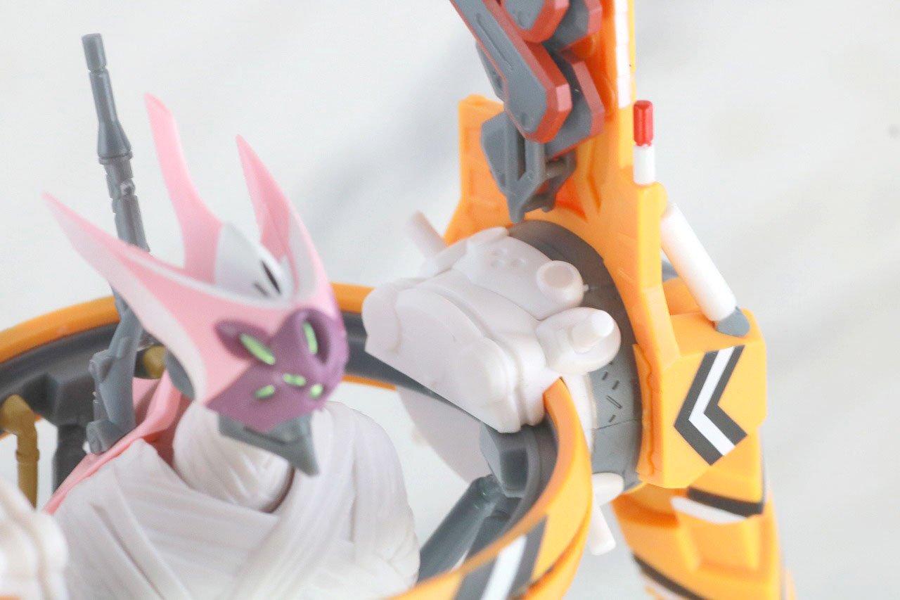 ROBOT魂　エヴァンゲリオン　8号機β　臨時戦闘形態　レビュー　本体