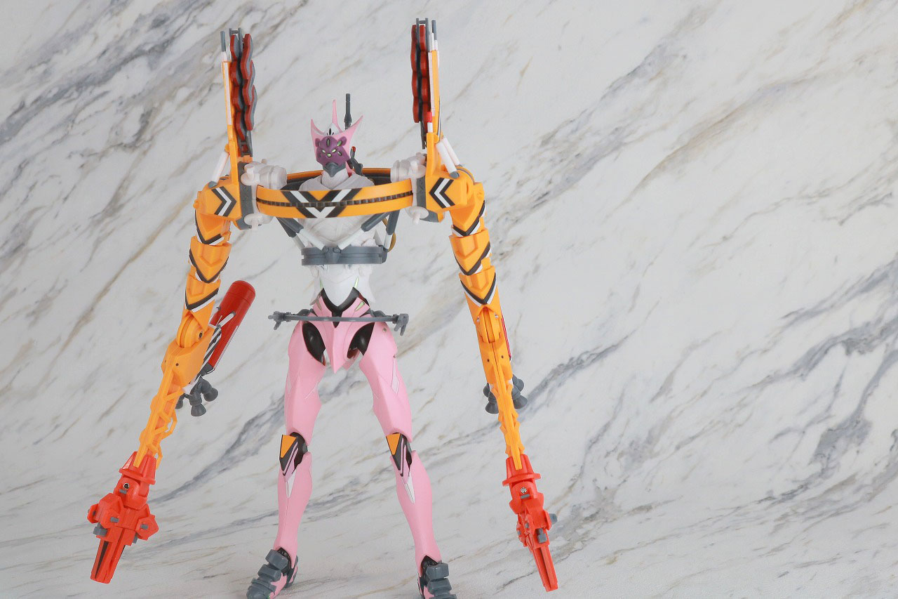 ROBOT魂　エヴァンゲリオン　8号機β　臨時戦闘形態　レビュー　本体