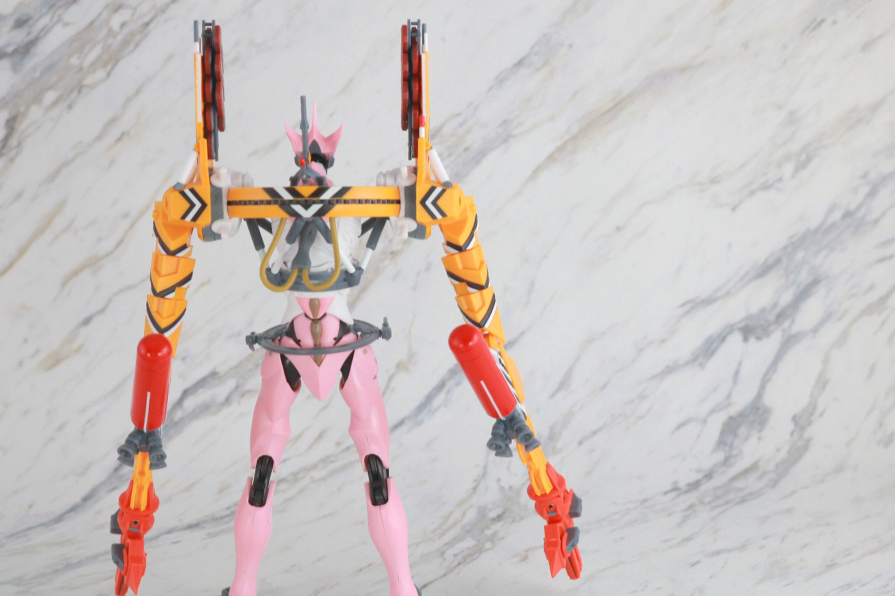 ROBOT魂　エヴァンゲリオン　8号機β　臨時戦闘形態　レビュー　本体