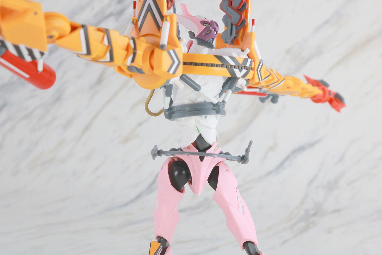 ROBOT魂　エヴァンゲリオン　8号機β　臨時戦闘形態　レビュー　可動範囲