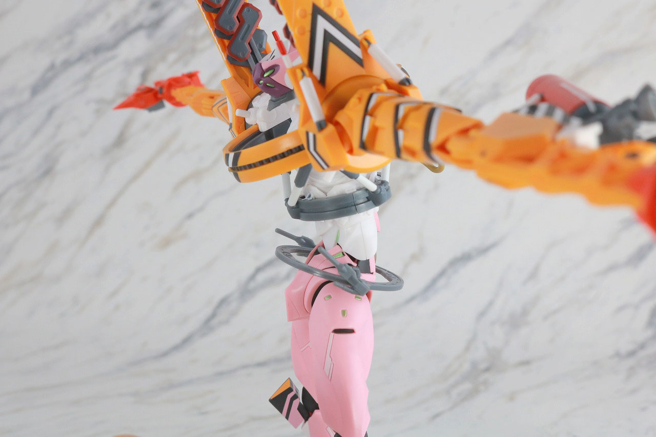 ROBOT魂　エヴァンゲリオン　8号機β　臨時戦闘形態　レビュー　可動範囲