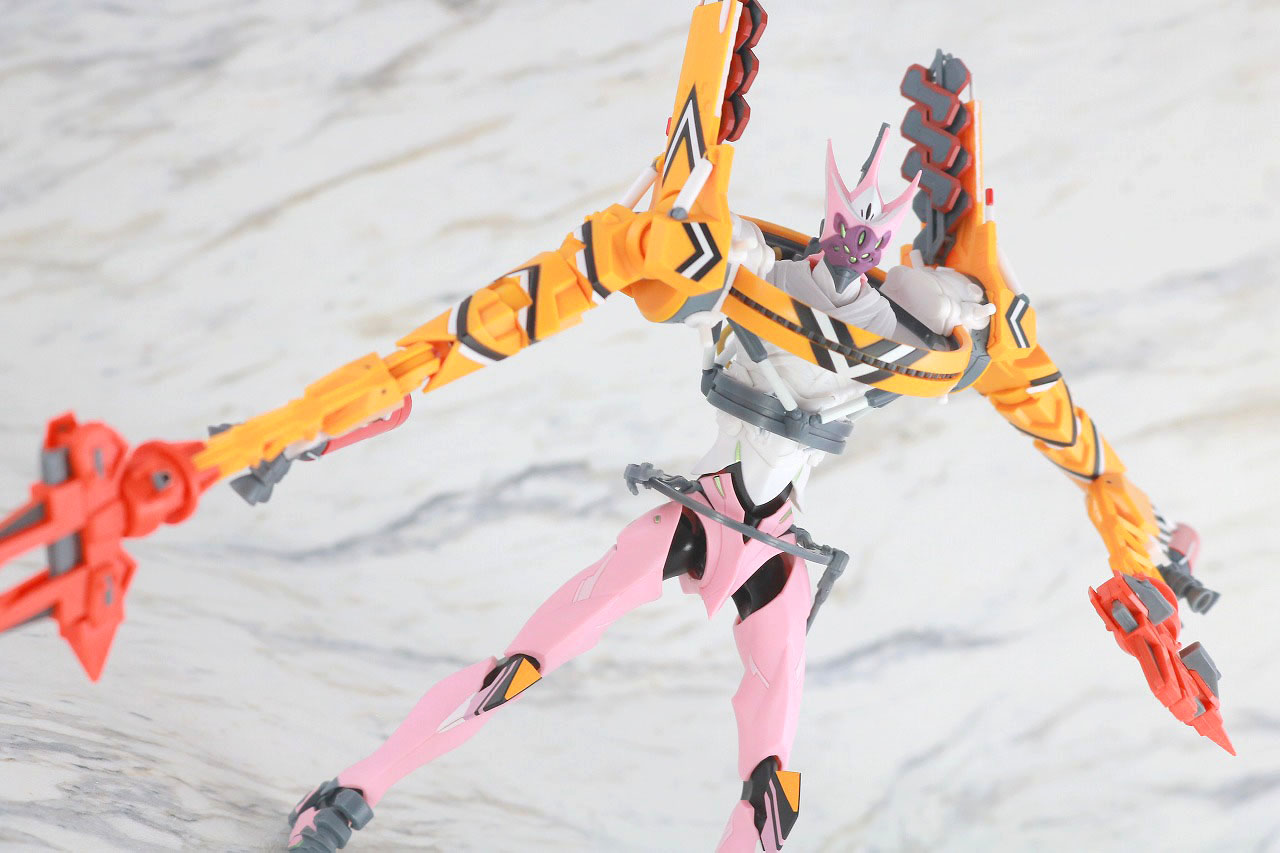 ROBOT魂　エヴァンゲリオン　8号機β　臨時戦闘形態　レビュー　アクション