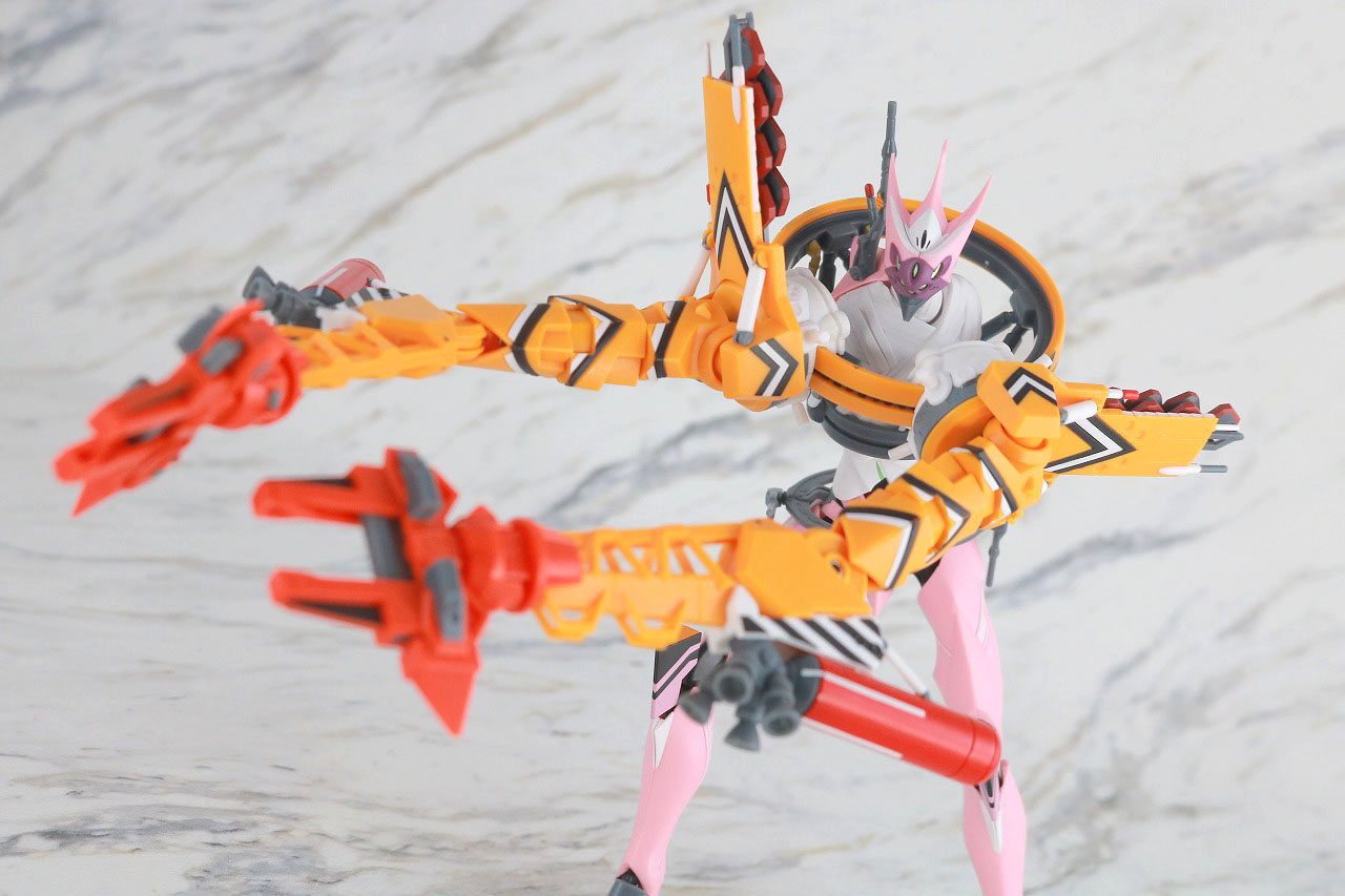 ROBOT魂　エヴァンゲリオン　8号機β　臨時戦闘形態　レビュー　アクション