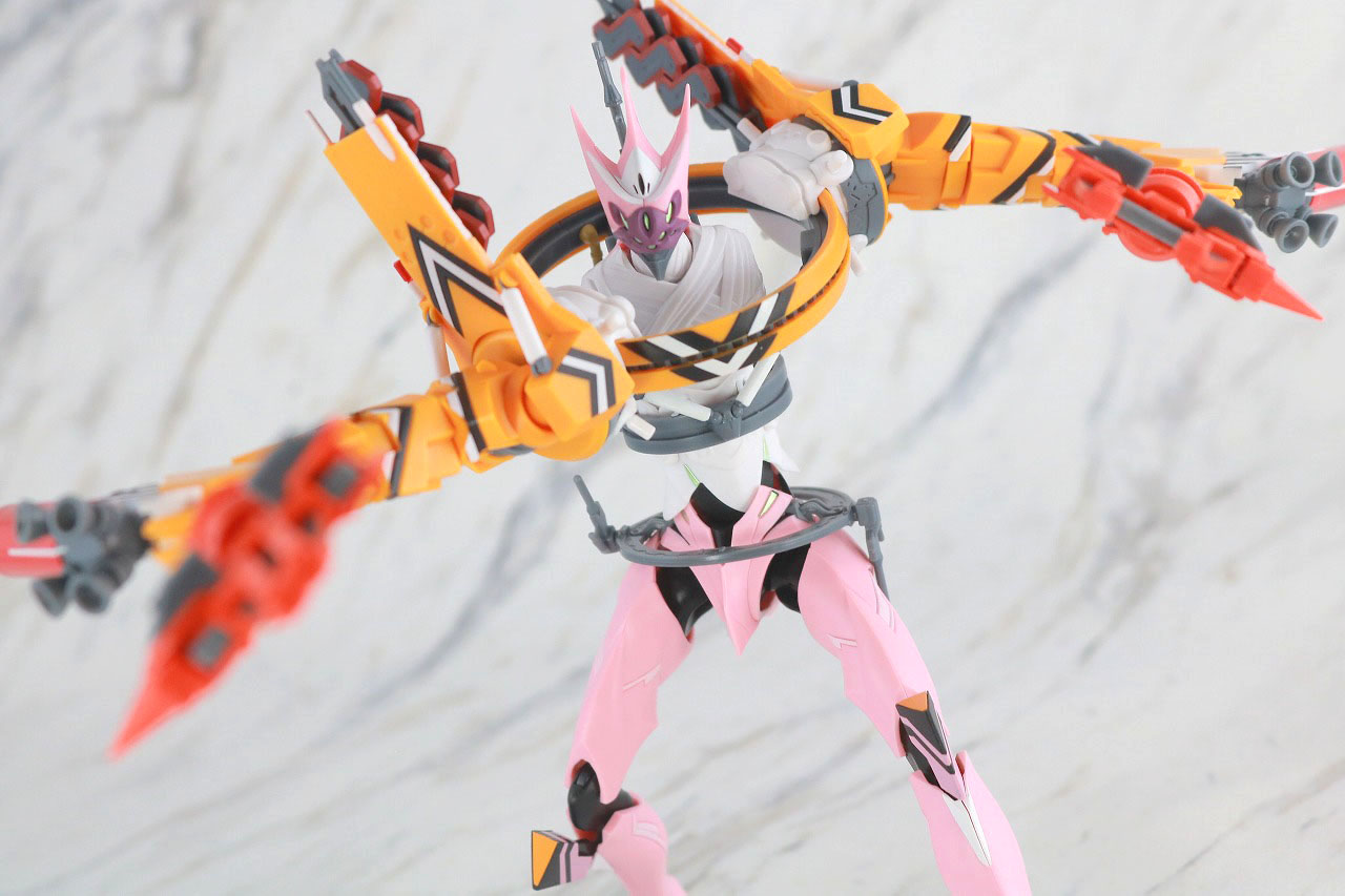 ROBOT魂　エヴァンゲリオン　8号機β　臨時戦闘形態　レビュー　アクション