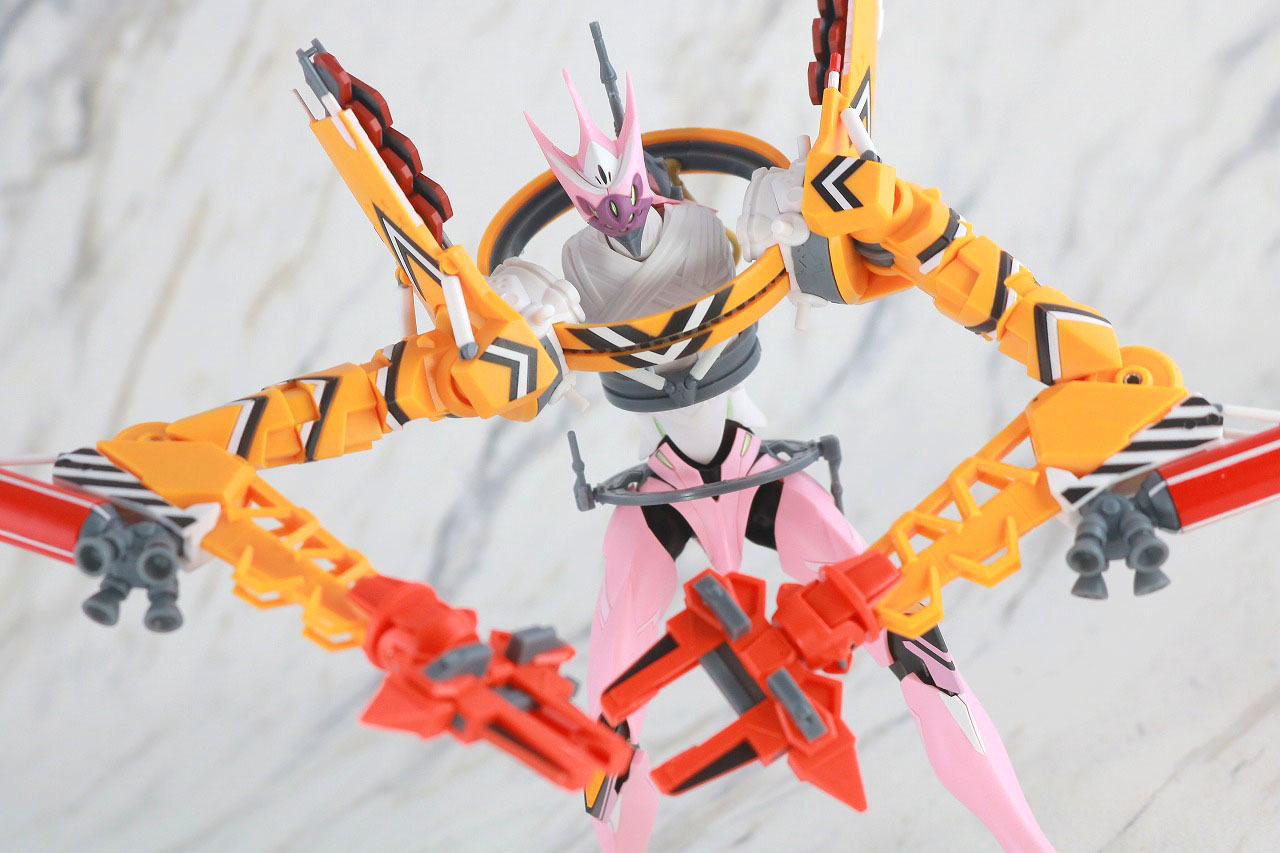 ROBOT魂　エヴァンゲリオン　8号機β　臨時戦闘形態　レビュー　アクション