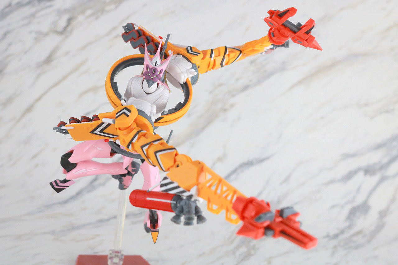 ROBOT魂　エヴァンゲリオン　8号機β　臨時戦闘形態　レビュー　アクション