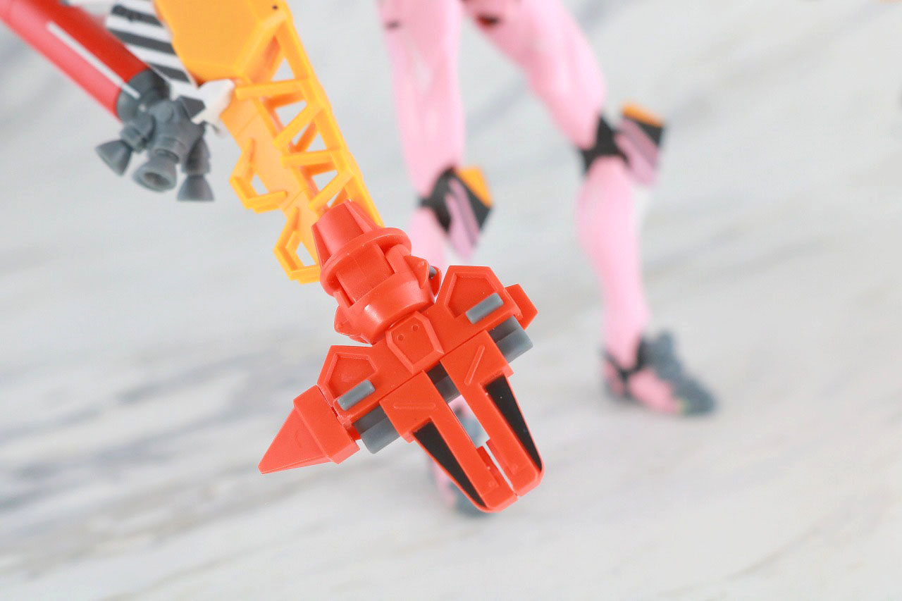 ROBOT魂　エヴァンゲリオン　8号機β　臨時戦闘形態　レビュー　付属品　ガトリング砲