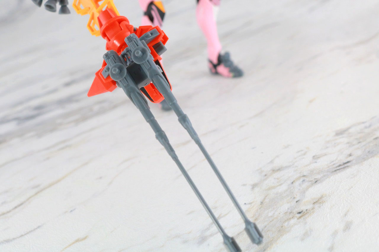 ROBOT魂　エヴァンゲリオン　8号機β　臨時戦闘形態　レビュー　付属品　ガトリング砲