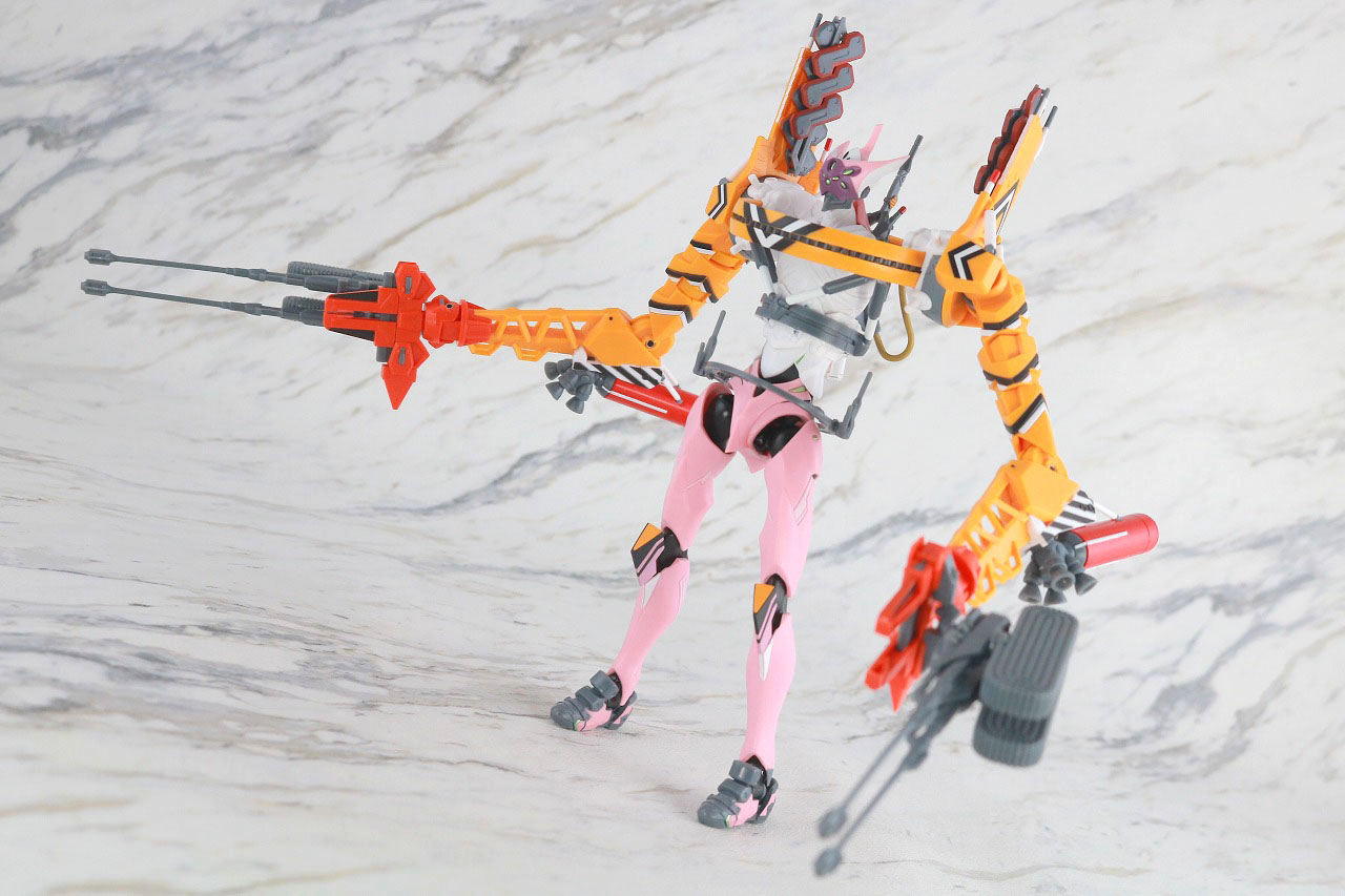 ROBOT魂　エヴァンゲリオン　8号機β　臨時戦闘形態　レビュー　アクション