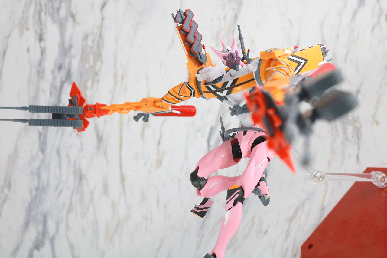 ROBOT魂　エヴァンゲリオン　8号機β　臨時戦闘形態　レビュー　アクション